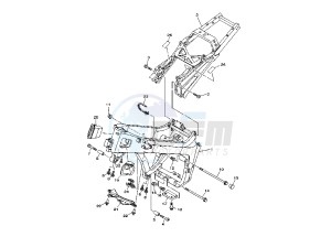 TDM A 900 drawing FRAME