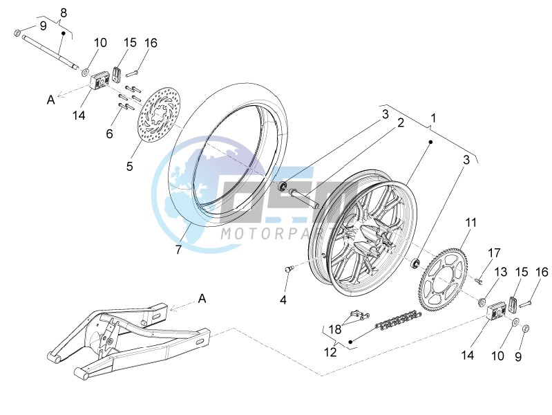 Rear Wheel