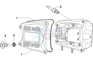 MP3 400 ie (USA) USA drawing Cylinder head cover