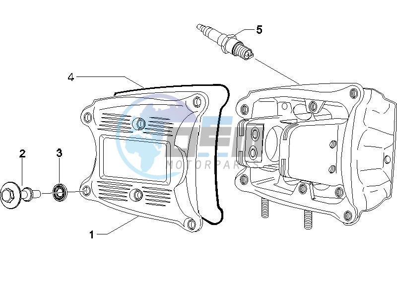 Cylinder head cover