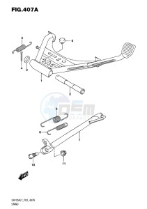 UH125 ABS BURGMAN EU drawing STAND