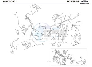 MRX-50-BLUE drawing POWER UP