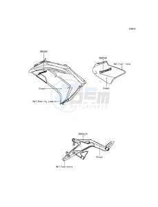 ER-6F EX650EEF XX (EU ME A(FRICA) drawing Decals(Green)