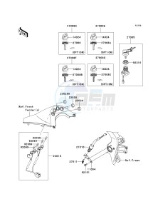 KSF 450 B [KFX450R MONSTER ENERGY] (B8F-B9FB) B9F drawing IGNITION SWITCH