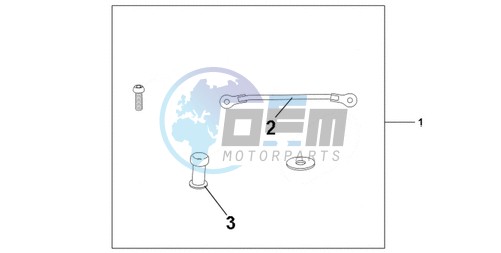 TANK BAG ATT KIT