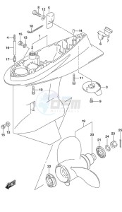 DF 140A drawing Gear Case