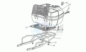 California III 1000 Iniezione Iniezione drawing Top box-full fairing