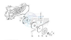 SONAR - 50 CC VTHLR1A1A 2T drawing DRIVING PULLEY