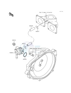 JS 650 B [650 SX] (B1-B3) [650 SX] drawing OIL PUMP