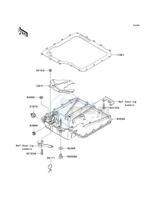 ZG 1400 A [CONCOURS 14 ABS] (8F-9F) A8F drawing OIL PAN