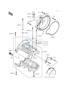 JS 550 C [550 SX] (C1-C5) [550 SX] drawing CRANKCASE