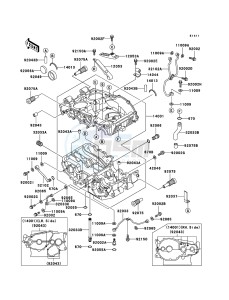 KLE500 KLE500-B1P GB XX (EU ME A(FRICA) drawing Crankcase