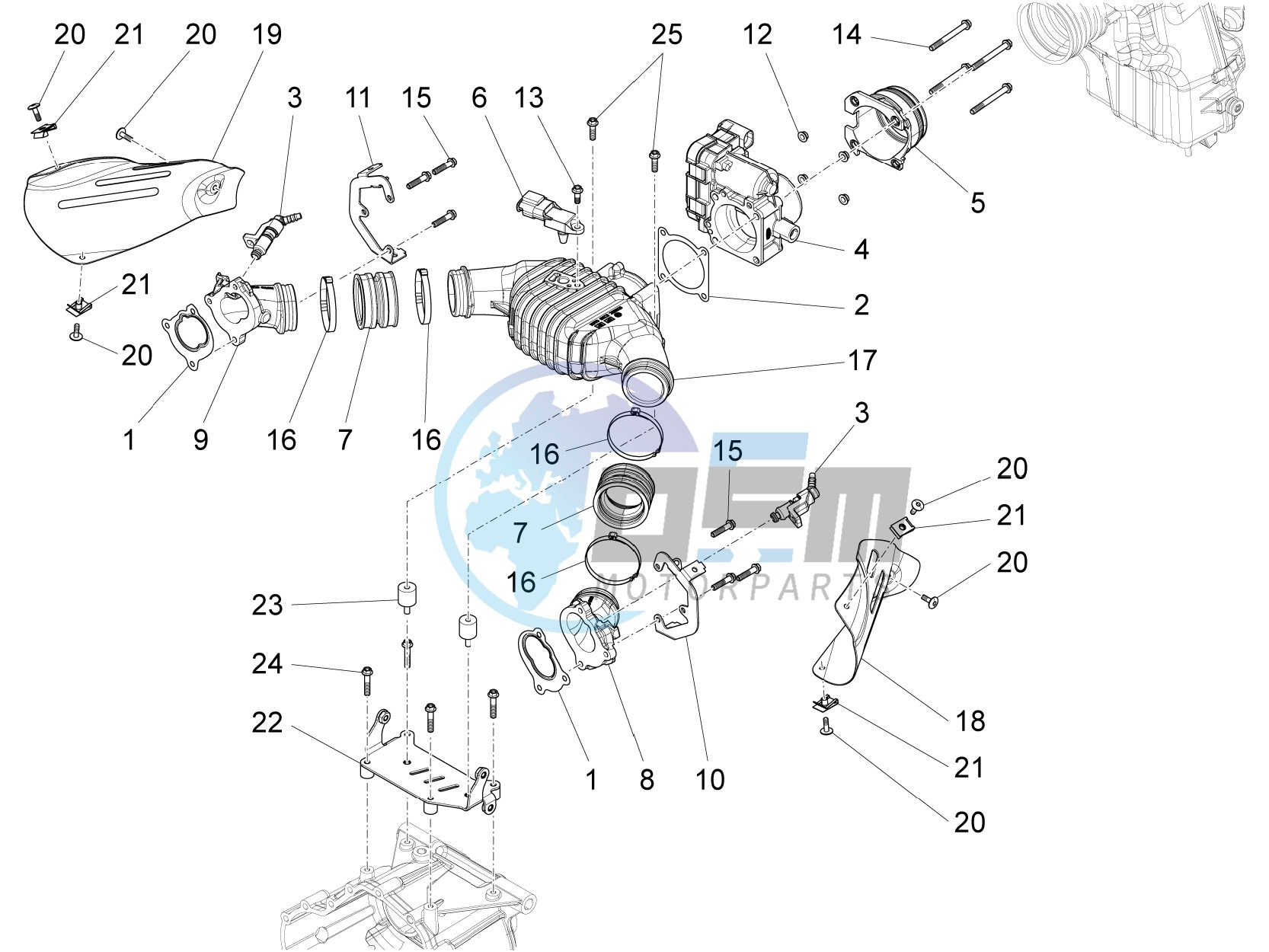 Throttle body