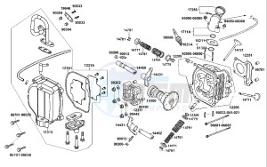 AGILITY 50 10 inch Netherlands drawing Cylinder Head