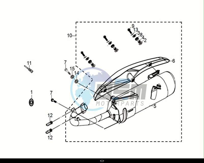 EXHAUST MUFFLER