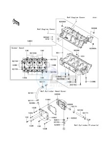 JT 1500 A [STX-15F] (A1-A2) [STX-15F] drawing CRANKCASE