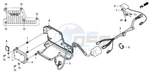 GL1800 drawing NAVIGATION UNIT