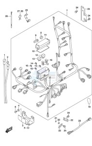 DF 175 drawing Harness (Model: TG/ZG)