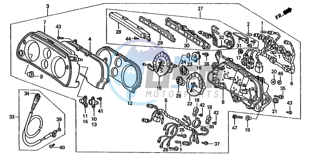 METER (ST1100AN/AP/AR)