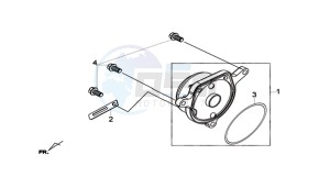 JOYMAX Z 300I ABS (L9) EU drawing CYL. HEAD SIDE COVER