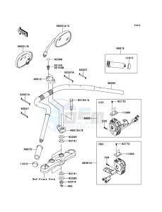 VN1700_VOYAGER_ABS VN1700BBF GB XX (EU ME A(FRICA) drawing Handlebar