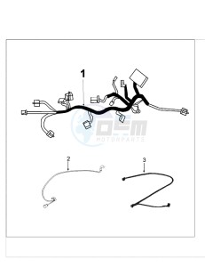 TWEET 125 drawing PLUG WIRING HARNESS