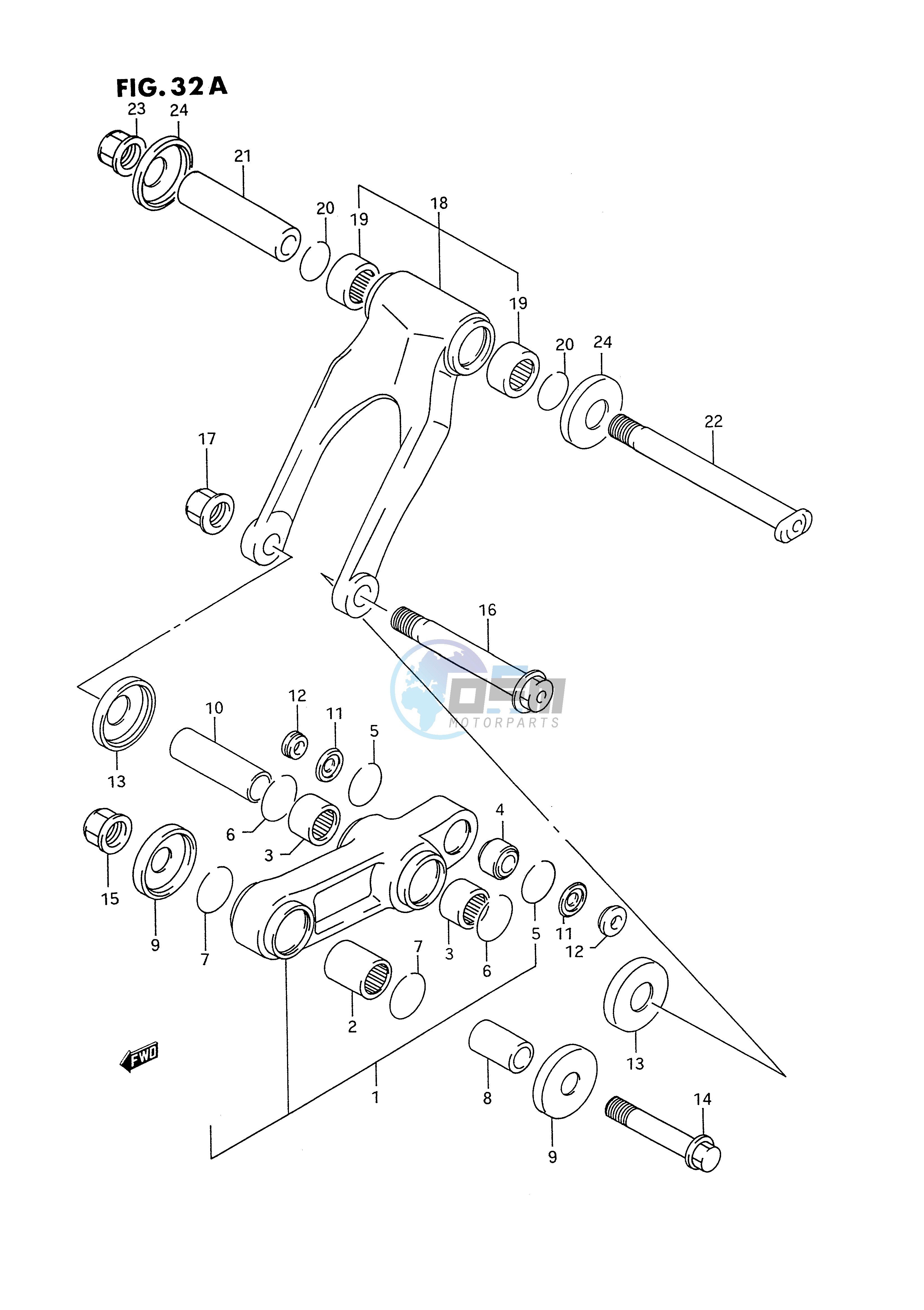 CUSHION LEVER (MODEL P R S)