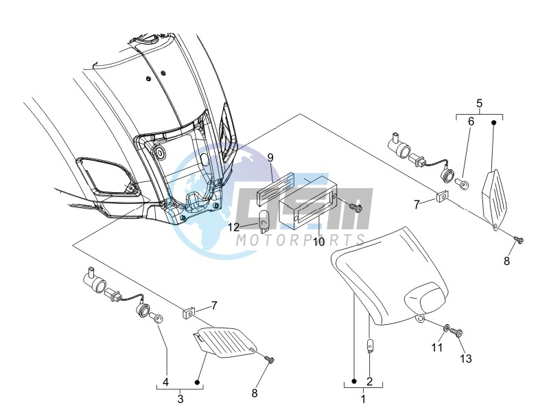 Tail light - Turn signal lamps