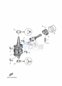 F20GEPS drawing CRANKSHAFT--PISTON