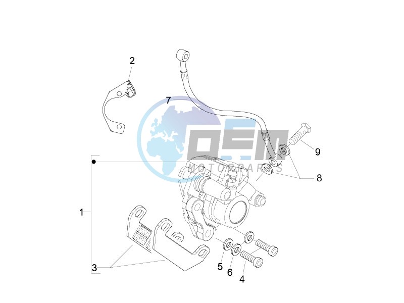 Brakes pipes - Calipers