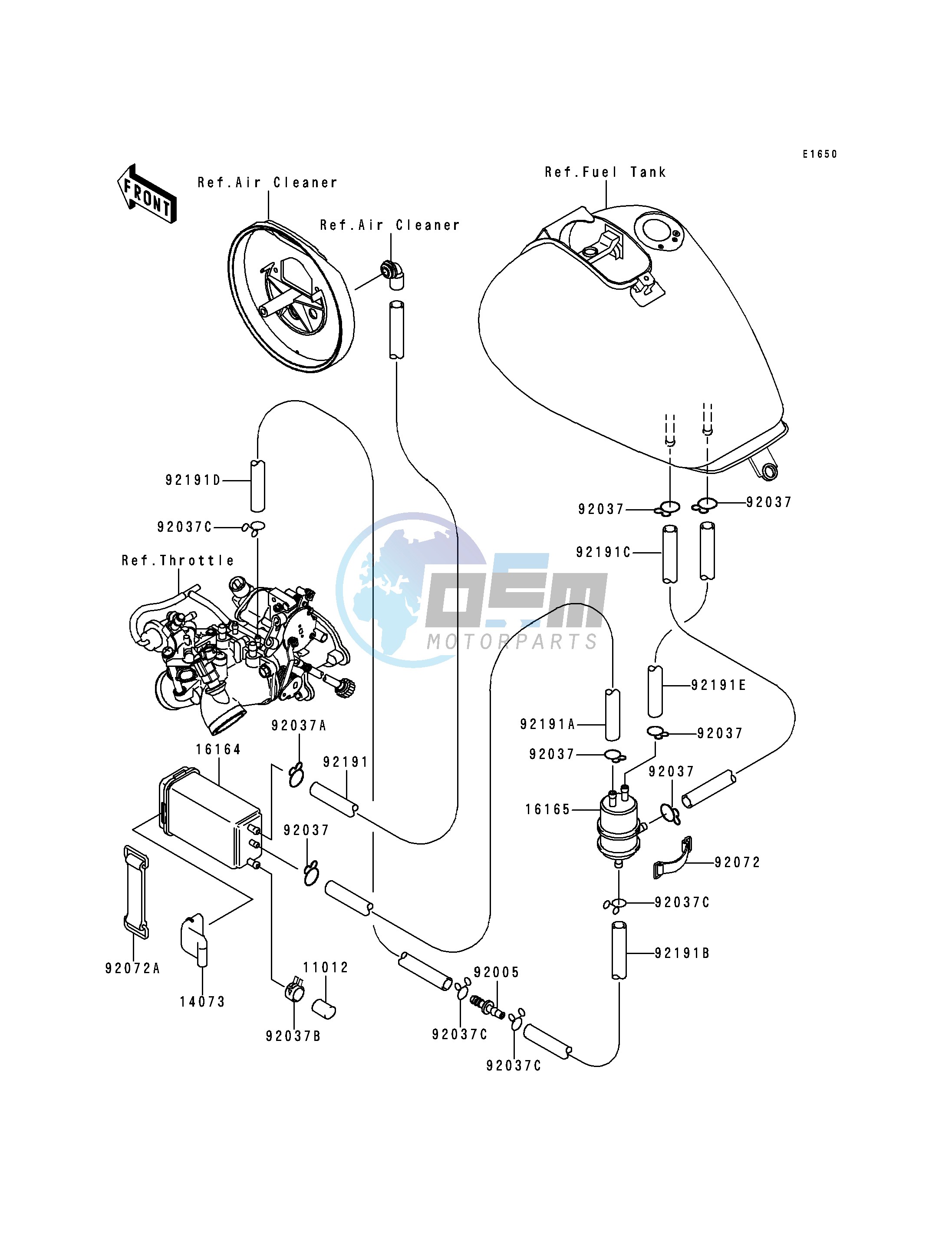 FUEL EVAPORATIVE SYSTEM