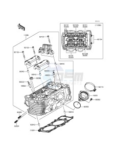 VULCAN_S_ABS EN650BFF XX (EU ME A(FRICA) drawing Cylinder Head