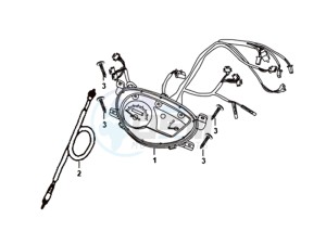 ORBIT III 125 (L8) EU EURO4 drawing DASHBOARD / METER CABLE  / WIRE HARNESS