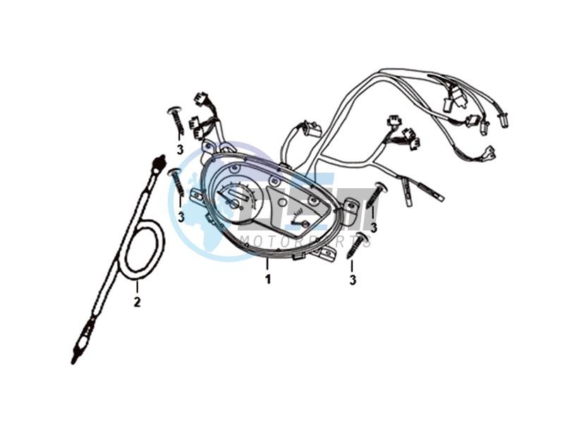 DASHBOARD / METER CABLE  / WIRE HARNESS