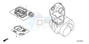 CBR125RW9 France - (F / CMF) drawing GASKET KIT A