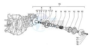 Runner 200 VXR 4t drawing Driven pulley