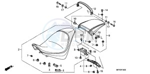 VT1300CXAB drawing SEAT