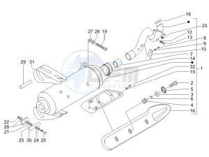 X9 500 Evolution 2006-2007 (USA) drawing Silencer