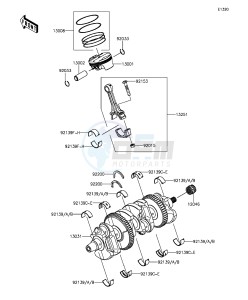 NINJA ZX-10R ABS ZX1000SGF XX (EU ME A(FRICA) drawing Crankshaft/Piston(s)