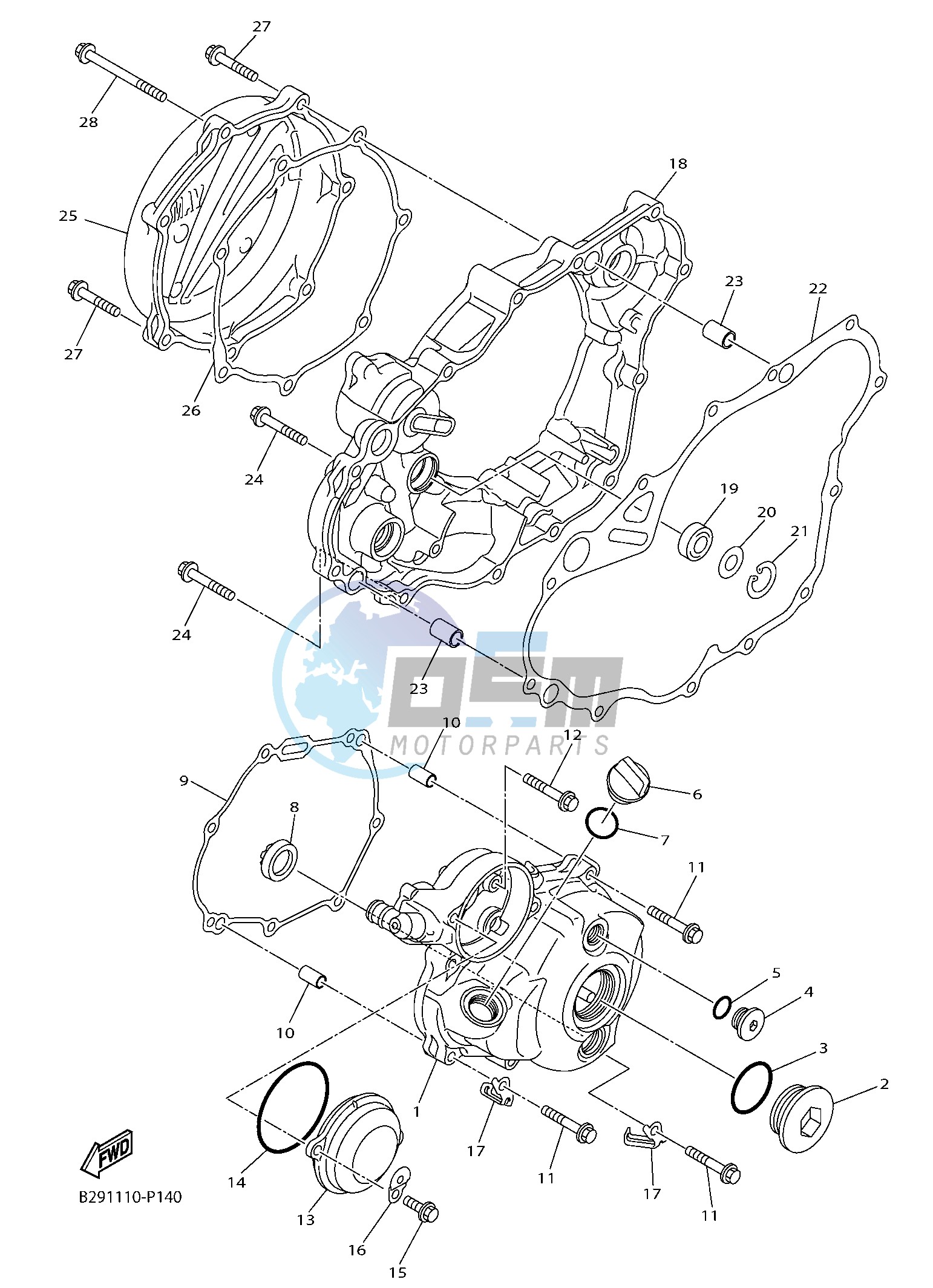 CRANKCASE COVER 1