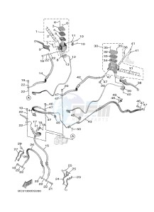 XP530D-A (BC39) drawing FRONT MASTER CYLINDER