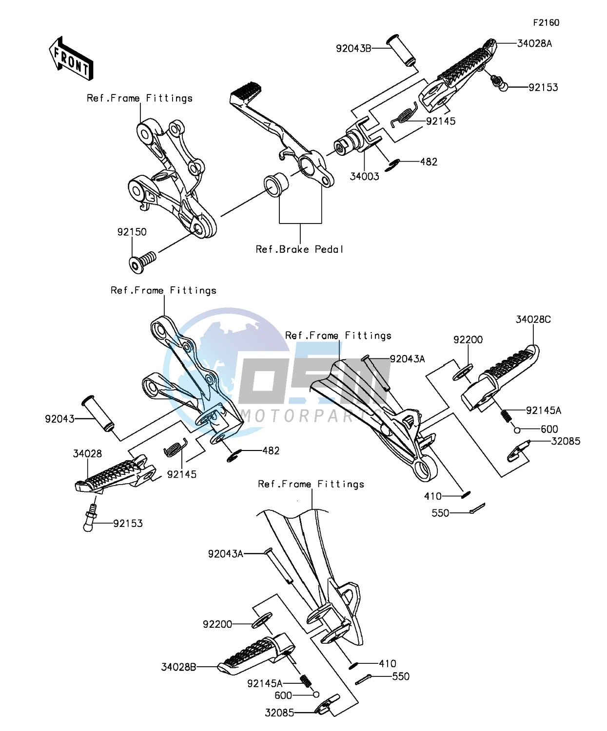 Footrests