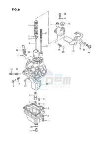 JR50 (P3) drawing CARBURETOR