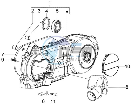 Crankcase cooling