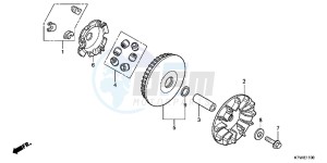 SH300B drawing DRIVE FACE