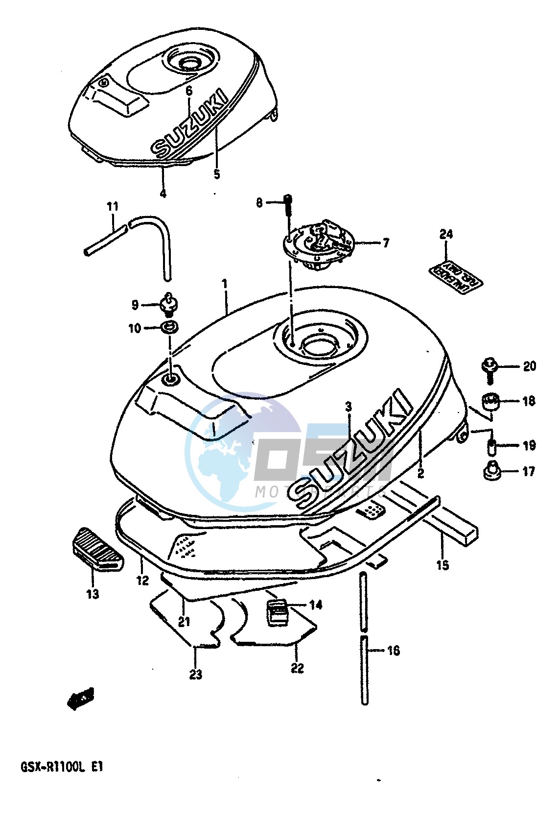 FUEL TANK (MODEL L)