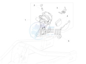 RS 125 Replica E4 ABS (APAC) drawing Rear brake caliper