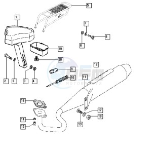 LUXE_EX_L0-L1 50 L0-L1 drawing Exhaust-seat