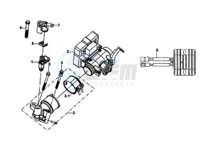 FIDDLE III 125I (XA12W2-EU) (L7-M0) (E4) drawing ECU SET