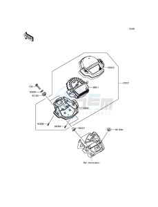 ER-6N ER650ECF XX (EU ME A(FRICA) drawing Meter(s)